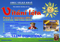 Obec Velká Kraš - Vítání léta