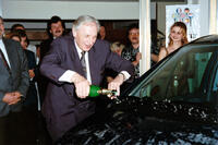 Ladislav Chudík křtí auto